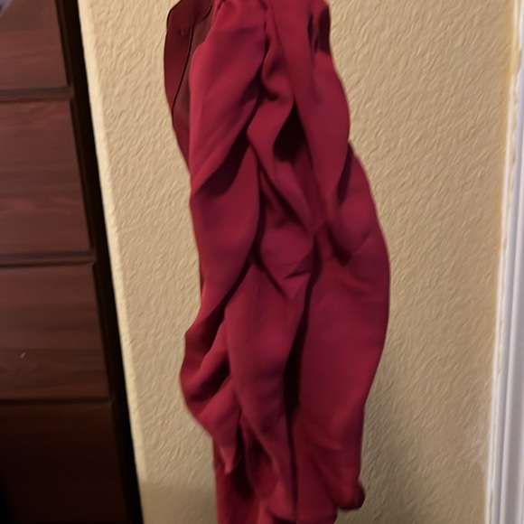 NWT Torrid Harper Blouse Harper Georgette Ruched Short Sleeve Blouse - Picture 4 of 7